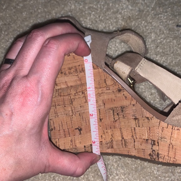 Michael Kors Suede Strapped Wedges 7.5-8 in Size - Picture 16 of 16